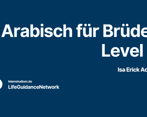 Arabischkurs für Brüder – Level 2